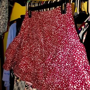 Mini Skirt w/ Ruffles